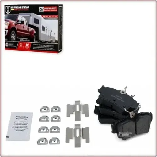 CERAMICZNE KLOCKI HAMULCOWE TYLNE + AKCESORIA DO FORD MUSTANG ECE
