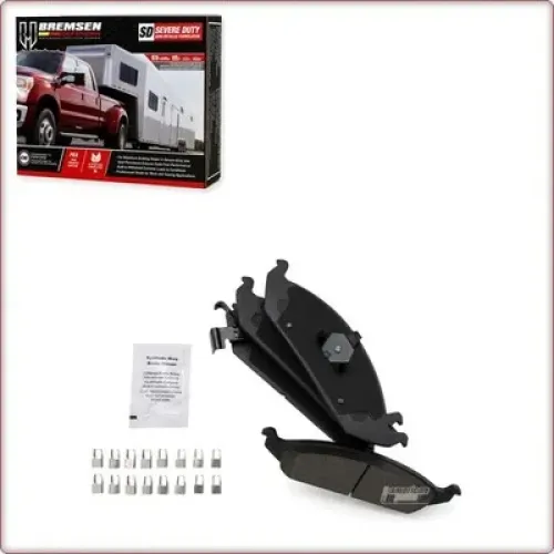 CERAMIC BRAKE PADS FRONT + ACCESSORIES FOR CHRYSLER SEBRING/CIRRUS / DODGE STRATUS