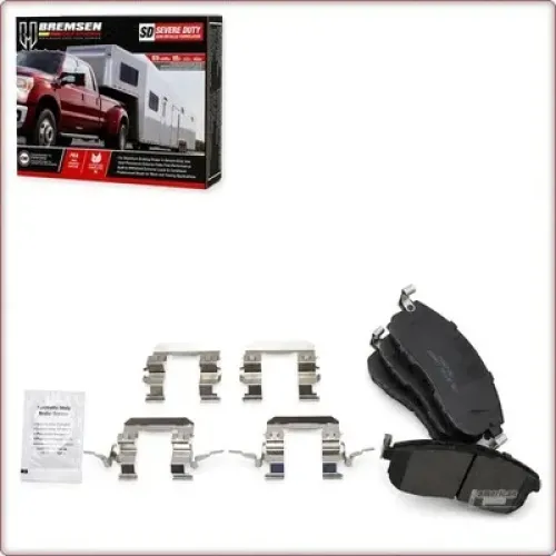 CERAMICZNE KLOCKI HAMULCOWE PRZEDNIE + AKCESORIA DO NISSAN ALTIMA/SENTRA/VERSA/350Z/CUBE ECE