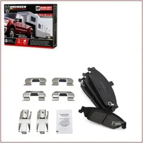 CERAMICZNE KLOCKI HAMULCOWE PRZEDNIE + AKCESORIA DO CHEVROLET CLASSIC / OLDSMOBILE CUTLASS