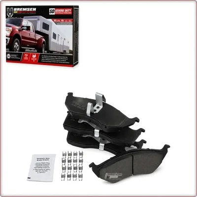 PASTIGLIE FRENO ANTERIORI IN CERAMICA + ACCESSORI PER PLYMOUTH GRAND VOYAGER/PRO...