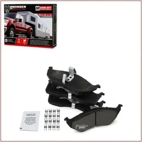 CERAMICZNE KLOCKI HAMULCOWE PRZEDNIE + AKCESORIA DO PLYMOUTH GRAND VOYAGER/PROWLER/VOYAGER