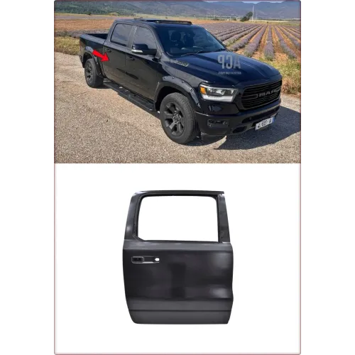 PORTIERA POSTERIORE DESTRA PER DODGE RAM 1500 DT 2019 - 2024 ! NUOVO !