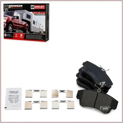 PASTIGLIE FRENO IN CERAMICA ANTERIORI + ACCESSORI PER CHRYSLER PT CRUISER / DODG...