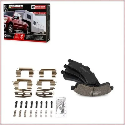 PASTIGLIE FRENO IN CERAMICA ANTERIORI + ACCESSORI PER CHEVROLET TRAILBLAZER/EXT ...