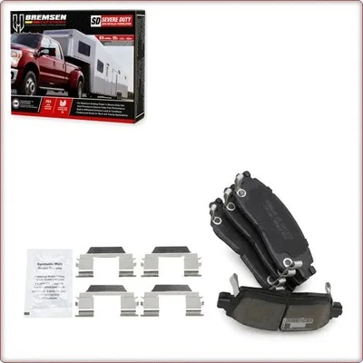 PASTIGLIE FRENO IN CERAMICA POSTERIORI + ACCESSORI PER GMC ACADIA/LIMITED/ENVOY/...