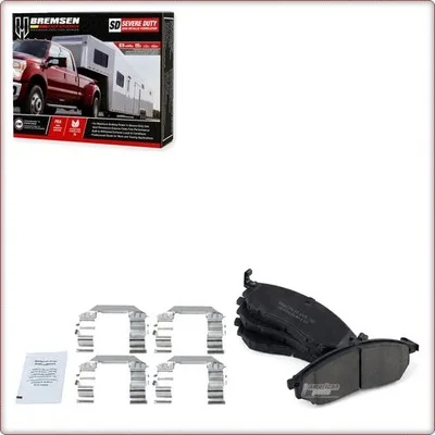 CERAMICZNE KLOCKI HAMULCOWE PRZEDNIE + AKCESORIA DO INFINITI EX35/FX35/FX45/G35/...