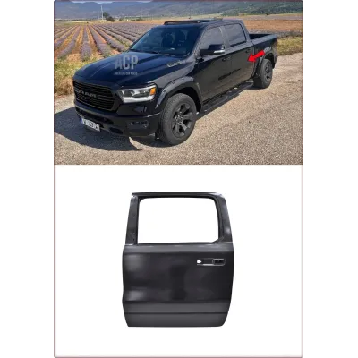 LEWE DRZWI TYLNE DO DODGE RAM 1500 DT 2019 - 2024 ! NOWY !