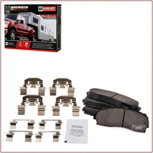 CERAMIC BRAKE PADS FRONT + ACCESSORIES FOR FORD EXPLORER/SPORT TRAC/SPORT/RANGER