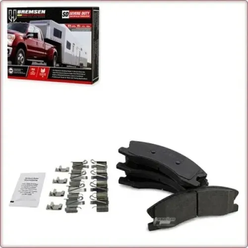 PLAQUETTES DE FREIN CÉRAMIQUE AVANT + ACCESSOIRES POUR JEEP GRAND CHEROKEE ECE