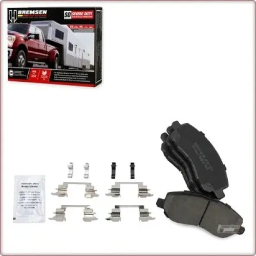 PLAQUETTES DE FREIN CÉRAMIQUE AVANT + ACCESSOIRES POUR DODGE AVENGER/CALIBER/STRATUS ECE