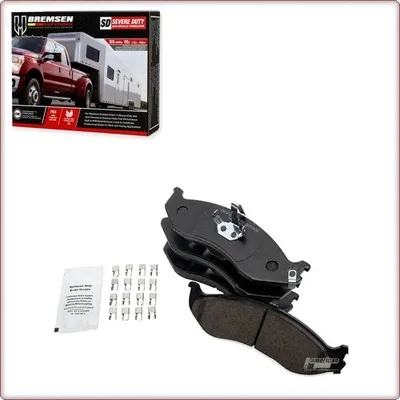 PASTIGLIE FRENO IN CERAMICA ANTERIORI + ACCESSORI PER JEEP GRAND CHEROKEE/CHEROK...
