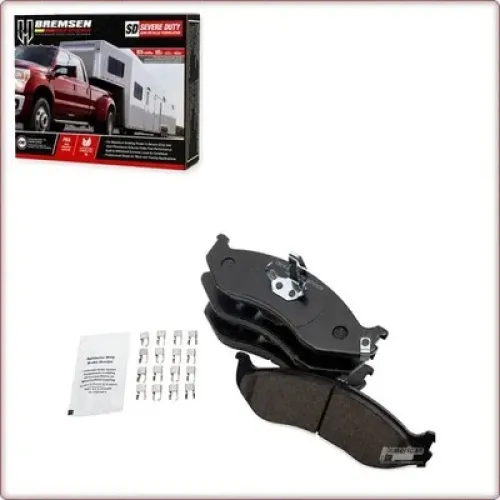CERAMICZNE KLOCKI HAMULCOWE PRZEDNIE + AKCESORIA DO JEEP GRAND CHEROKEE/CHEROKEE/COMANCHE