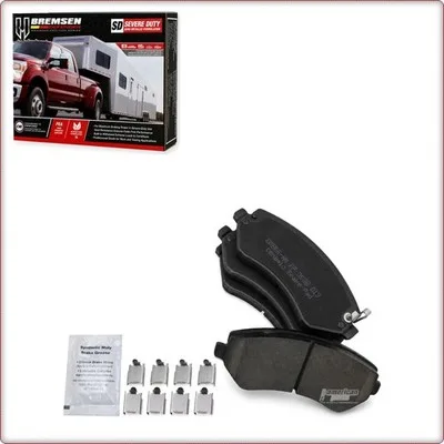 PASTIGLIE FRENO IN CERAMICA ANTERIORI + ACCESSORI PER CHRYSLER TOWN & COUNTRY / ...