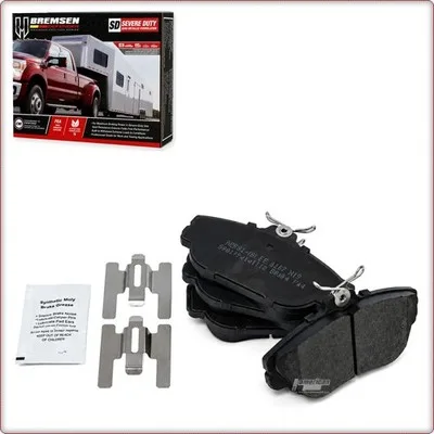 PASTIGLIE FRENO IN CERAMICA ANTERIORI + ACCESSORI PER FORD WINDSTAR/TAURUS / MER...