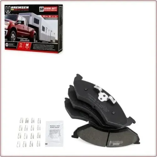 PLAQUETTES DE FREIN CÉRAMIQUE AVANT + ACCESSOIRES POUR DODGE DURANGO/DAKOTA ECE