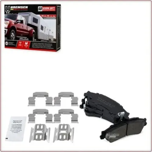 KERAMIK BREMSBELÄGE HINTEN + ZUBEHÖR FÜR GMC S-15 SONOMA / CHEVROLET BLAZER/S10