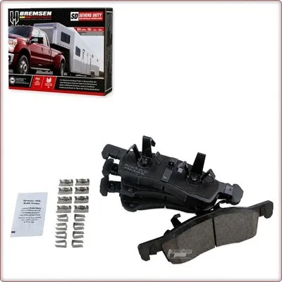 PASTIGLIE FRENO IN CERAMICA ANTERIORI + ACCESSORI PER FORD EXPEDITION / LINCOLN ...