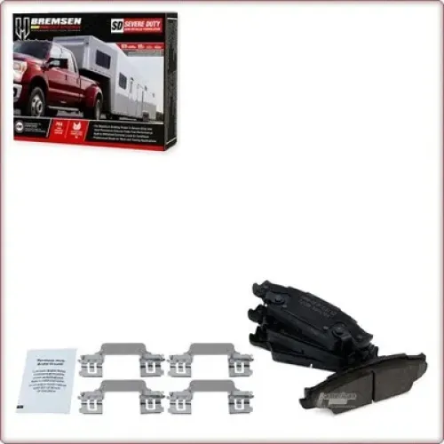 PLAQUETTES DE FREIN CÉRAMIQUE ARRIÈRE + ACCESSOIRES POUR CADILLAC CTS/STS / PONTIAC GRAND PRIX