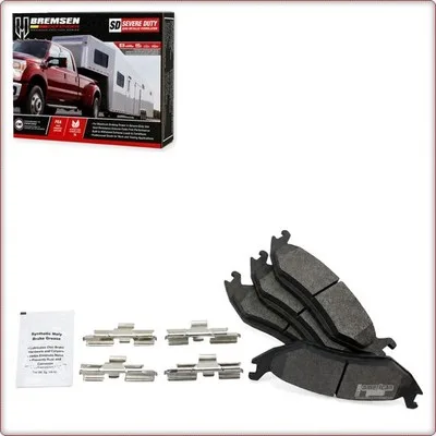 CERAMICZNE KLOCKI HAMULCOWE TYLNE + AKCESORIA DO RAM 1500/CLASSIC / DODGE DURANG...