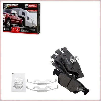 CERAMICZNE KLOCKI HAMULCOWE TYLNE + AKCESORIA DO JEEP GRAND CHEROKEE / DODGE DUR...