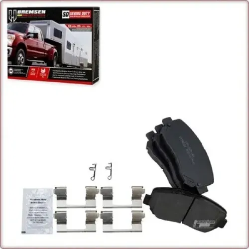 PLAQUETTES DE FREIN CÉRAMIQUE AVANT + ACCESSOIRES POUR JEEP CHEROKEE / DODGE DART ECE