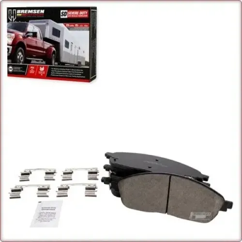 CERAMIC BRAKE PADS FRONT + ACCESSORIES FOR JEEP GRAND CHEROKEE/L ECE