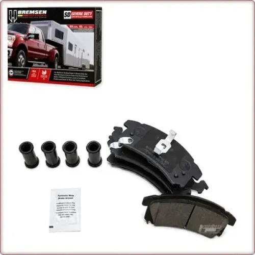 CERAMICZNE KLOCKI HAMULCOWE PRZEDNIE + AKCESORIA DO CHEVROLET CAVALIER/BERETTA/CORSICA ECE