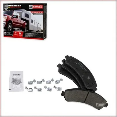 CERAMICZNE KLOCKI HAMULCOWE PRZEDNIE + AKCESORIA DO GMC S-15 SONOMA/JIMMY / CHEV...