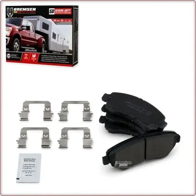 CERAMICZNE KLOCKI HAMULCOWE PRZEDNIE + AKCESORIA DO NISSAN ROGUE/SELECT/MAXIMA/S...