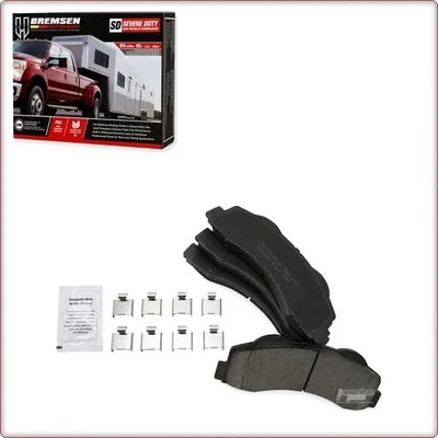 PASTIGLIE FRENO IN CERAMICA ANTERIORI + ACCESSORI PER FORD EXPEDITION/F150 / LIN...