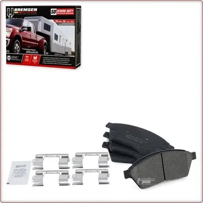 PASTIGLIE FRENO IN CERAMICA ANTERIORI + ACCESSORI PER CADILLAC SRX ECE