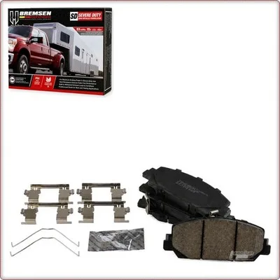 CERAMICZNE KLOCKI HAMULCOWE PRZEDNIE + AKCESORIA DO ACURA ILX/RDX/RLX / HONDA AC...