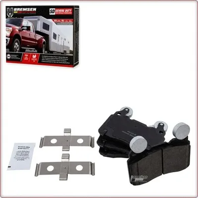 PASTIGLIE FRENO IN CERAMICA ANTERIORI + ACCESSORI PER CHEVROLET CORVETTE/CAMARO ...