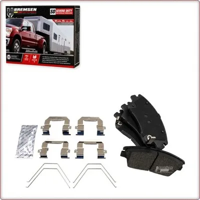CERAMICZNE KLOCKI HAMULCOWE PRZEDNIE + AKCESORIA DO HYUNDAI ELANTRA/TUCSON / KIA...