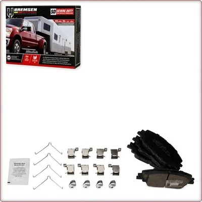 CERAMICZNE KLOCKI HAMULCOWE PRZEDNIE + AKCESORIA DO TOYOTA PRIUS/PRIME/COROLLA E...