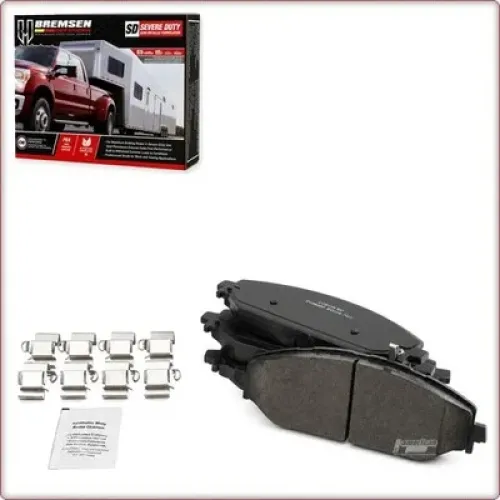 KERAMIK BREMSBELÄGE VORNE + ZUBEHÖR FÜR JEEP GRAND WAGONEER/WAGONEER / RAM 1500