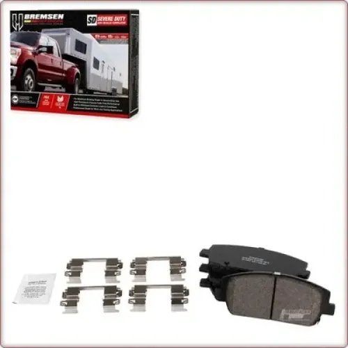 CERAMIC BRAKE PADS FRONT + ACCESSORIES FOR KIA TELLURIDE / HYUNDAI PALISADE ECE