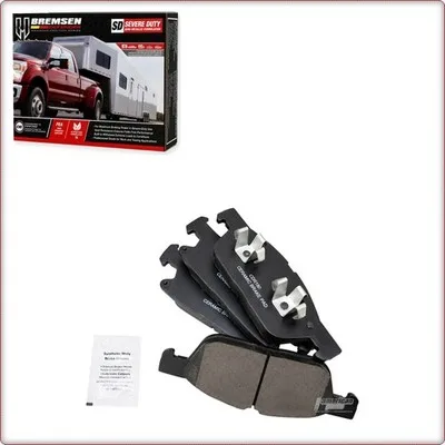 PASTIGLIE FRENO IN CERAMICA ANTERIORI + ACCESSORI PER LINCOLN NAUTILUS / FORD ED...