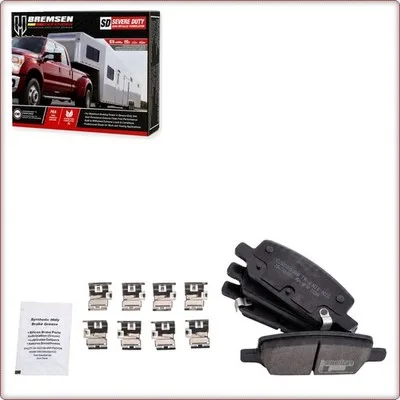 CERAMICZNE KLOCKI HAMULCOWE TYLNE + AKCESORIA DO TESLA MODEL 3 ECE