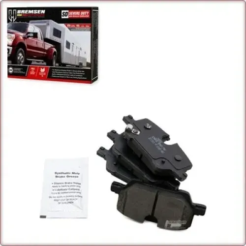 CERAMIC BRAKE PADS REAR + ACCESSORIES FOR CHEVROLET TRAILBLAZER / BUICK ENCORE GX