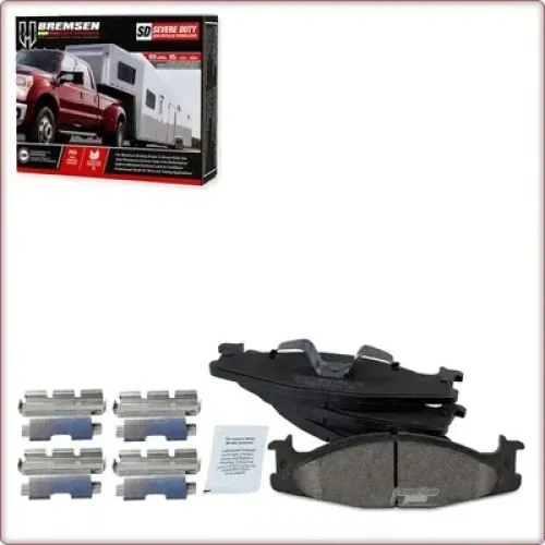 CERAMICZNE KLOCKI HAMULCOWE PRZEDNIE + AKCESORIA DO FORD E150 ECONOLINE/CLUB WAGON/BRONCO