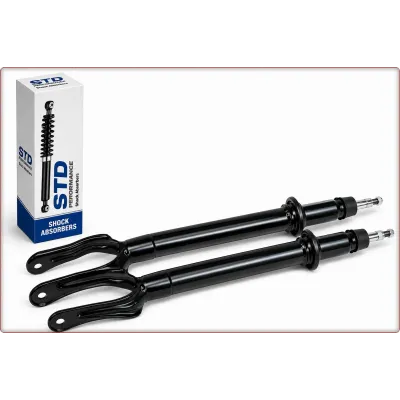 2X AMMORTIZZATORI ANTERIORI — SINISTRO + DESTRO PER JEEP GRAND CHEROKEE DURANGO ...