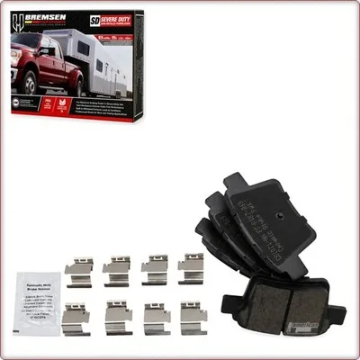 PASTIGLIE FRENO POSTERIORI IN CERAMICA + ACCESSORI PER FORD FIVE HUNDRED/FREESTY...