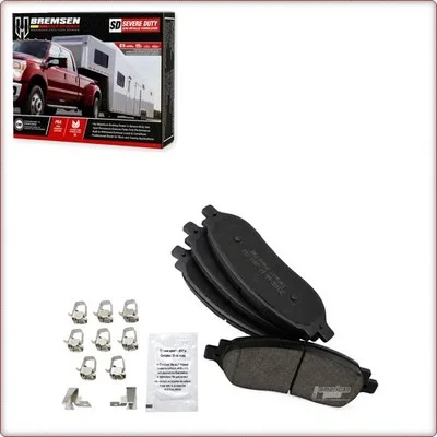 CERAMICZNE KLOCKI HAMULCOWE TYLNE + AKCESORIA DO FORD F250 SUPER DUTY/F350 SUPER...