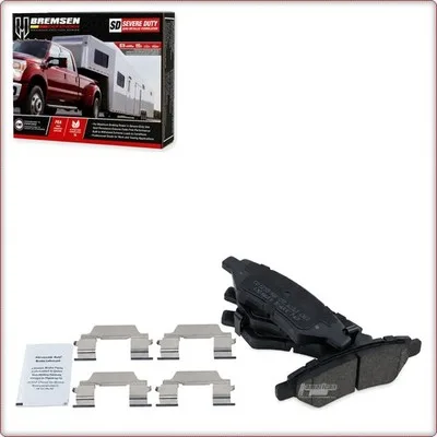 CERAMICZNE KLOCKI HAMULCOWE TYLNE + AKCESORIA DO CADILLAC CTS/SRX / CHEVROLET CA...