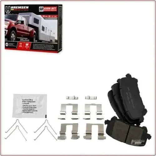 CERAMIC BRAKE PADS REAR + ACCESSORIES FOR HONDA RIDGELINE/PASSPORT/PILOT ECE
