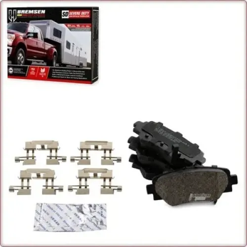 CERAMICZNE KLOCKI HAMULCOWE TYLNE + AKCESORIA DO MAZDA 3 ECE