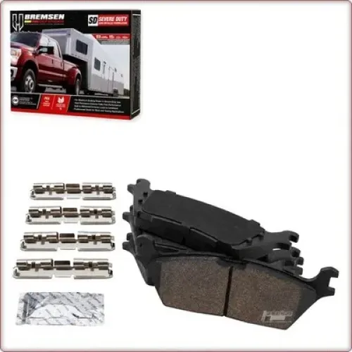 CERAMICZNE KLOCKI HAMULCOWE TYLNE + AKCESORIA DO FORD EXPEDITION/F150 ECE
