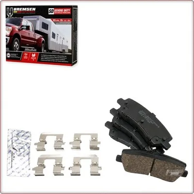 CERAMICZNE KLOCKI HAMULCOWE TYLNE + AKCESORIA DO FORD MUSTANG ECE